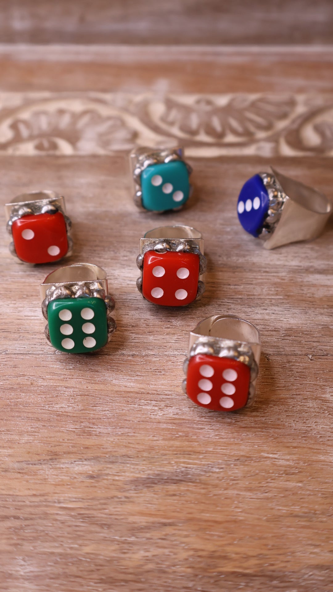 Dice Rings - Vintage Vault Boutique