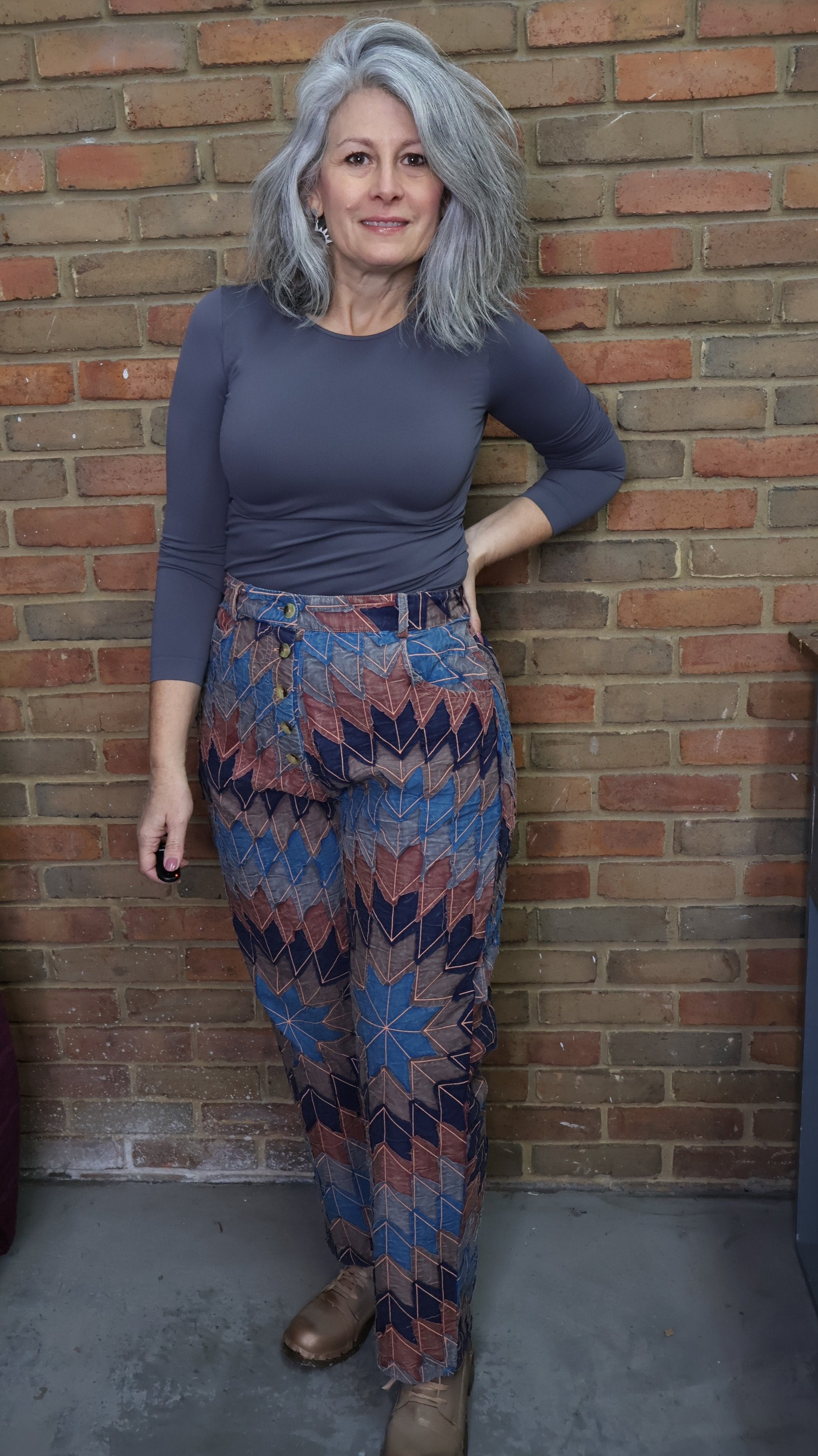 Plum Lone Star Pants