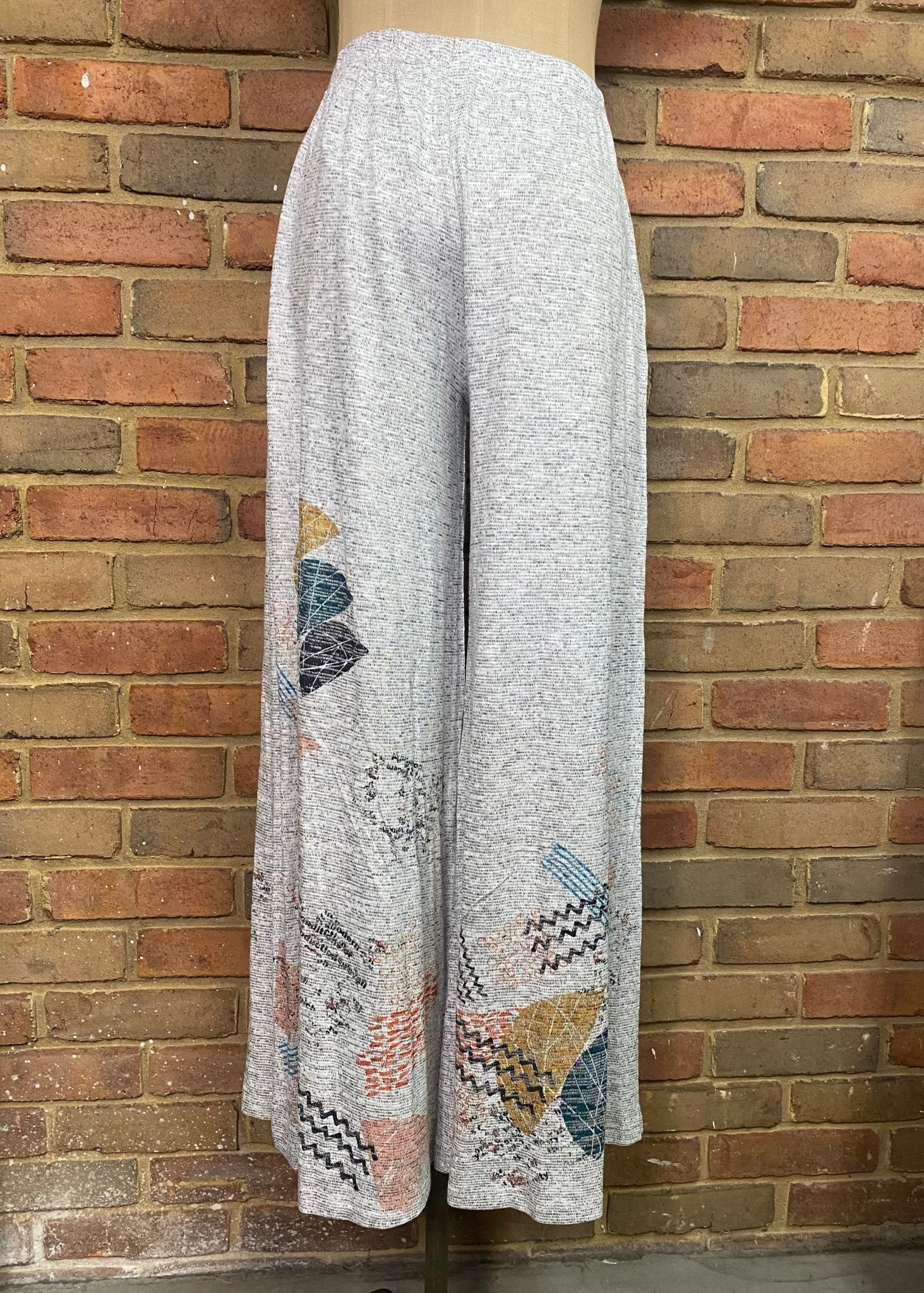 Apricot Wide Leg Palazzo Pant - Vintage Vault Boutique