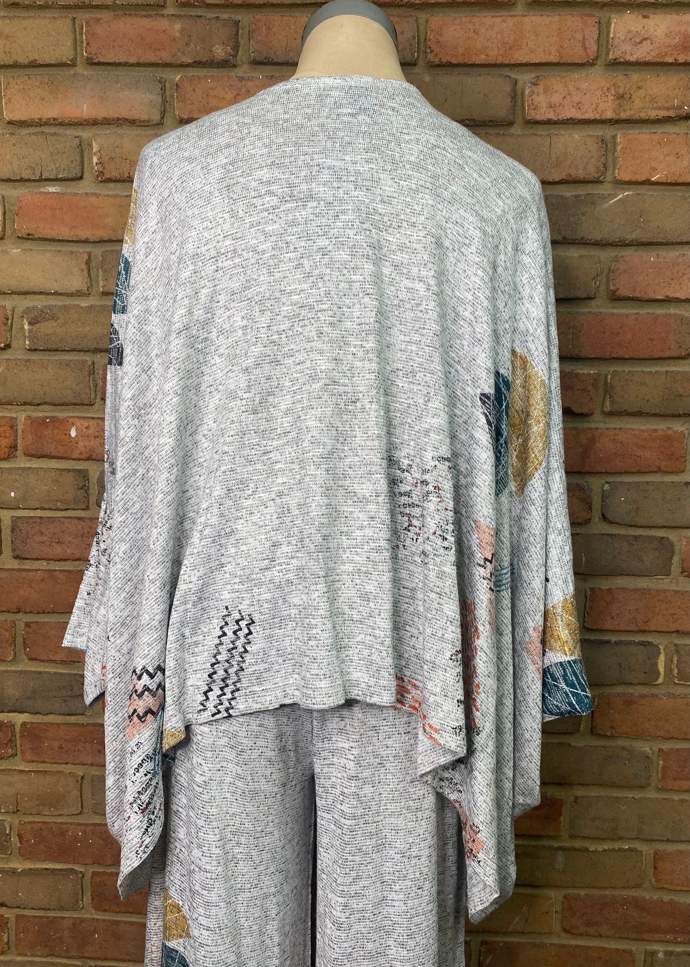Apricot Drop Shoulder Cardigan