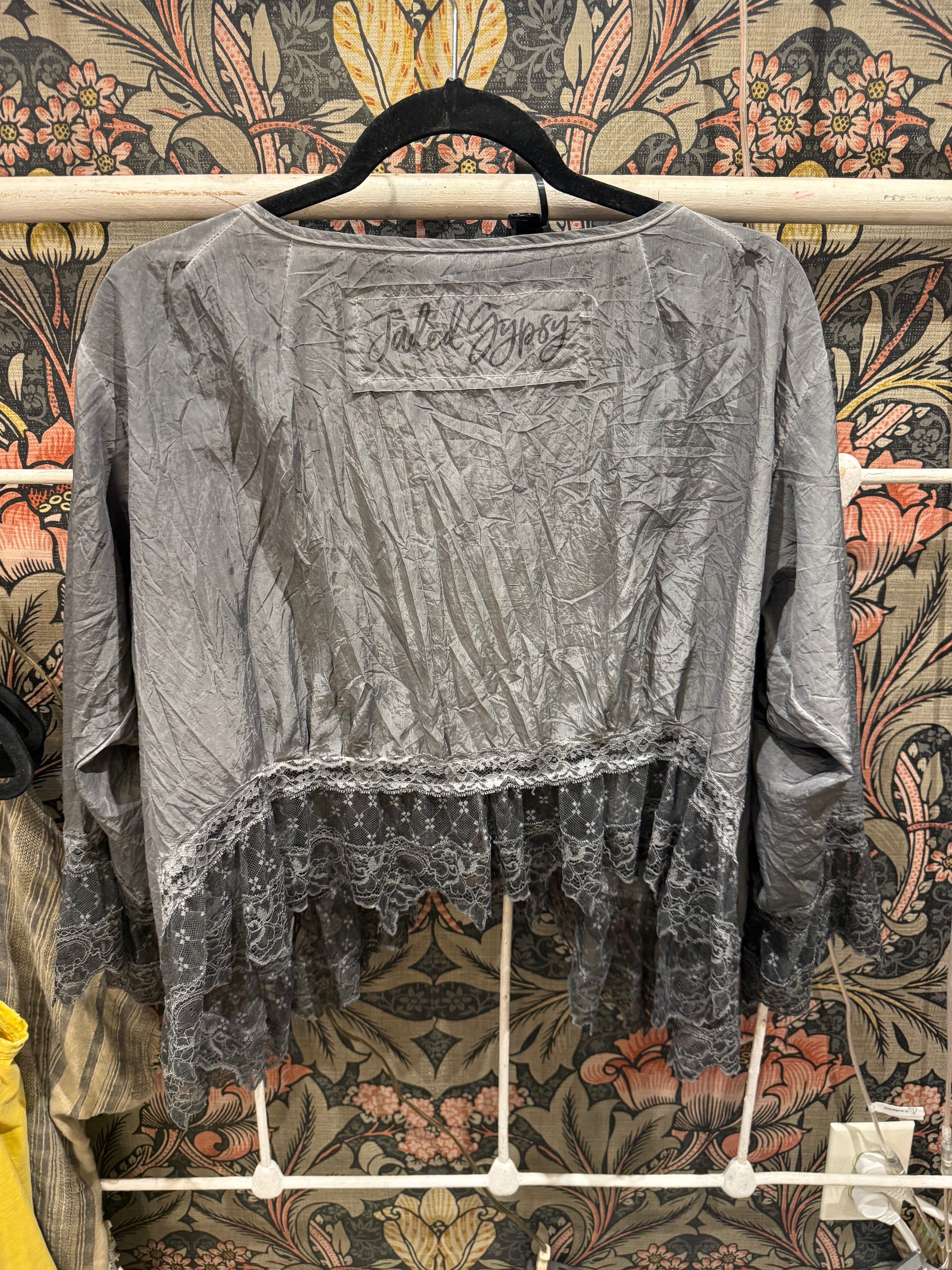 Alluring Romance Jacket - Charcoal