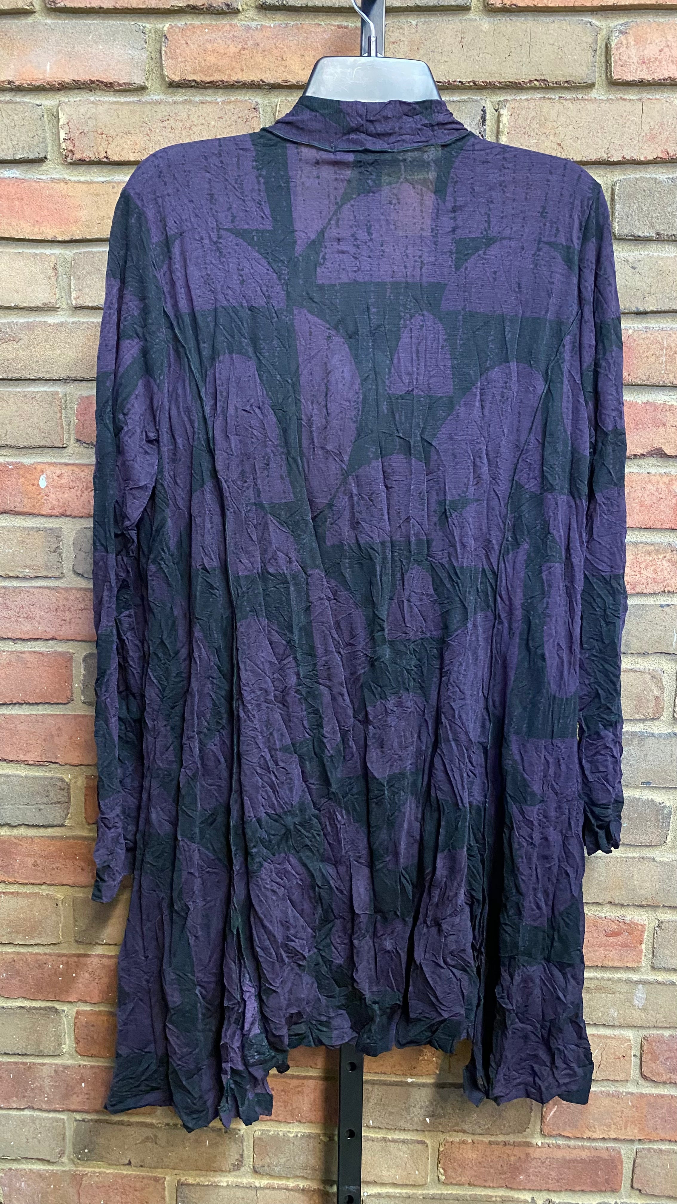 Amara Mesh Cardigan Maple Print