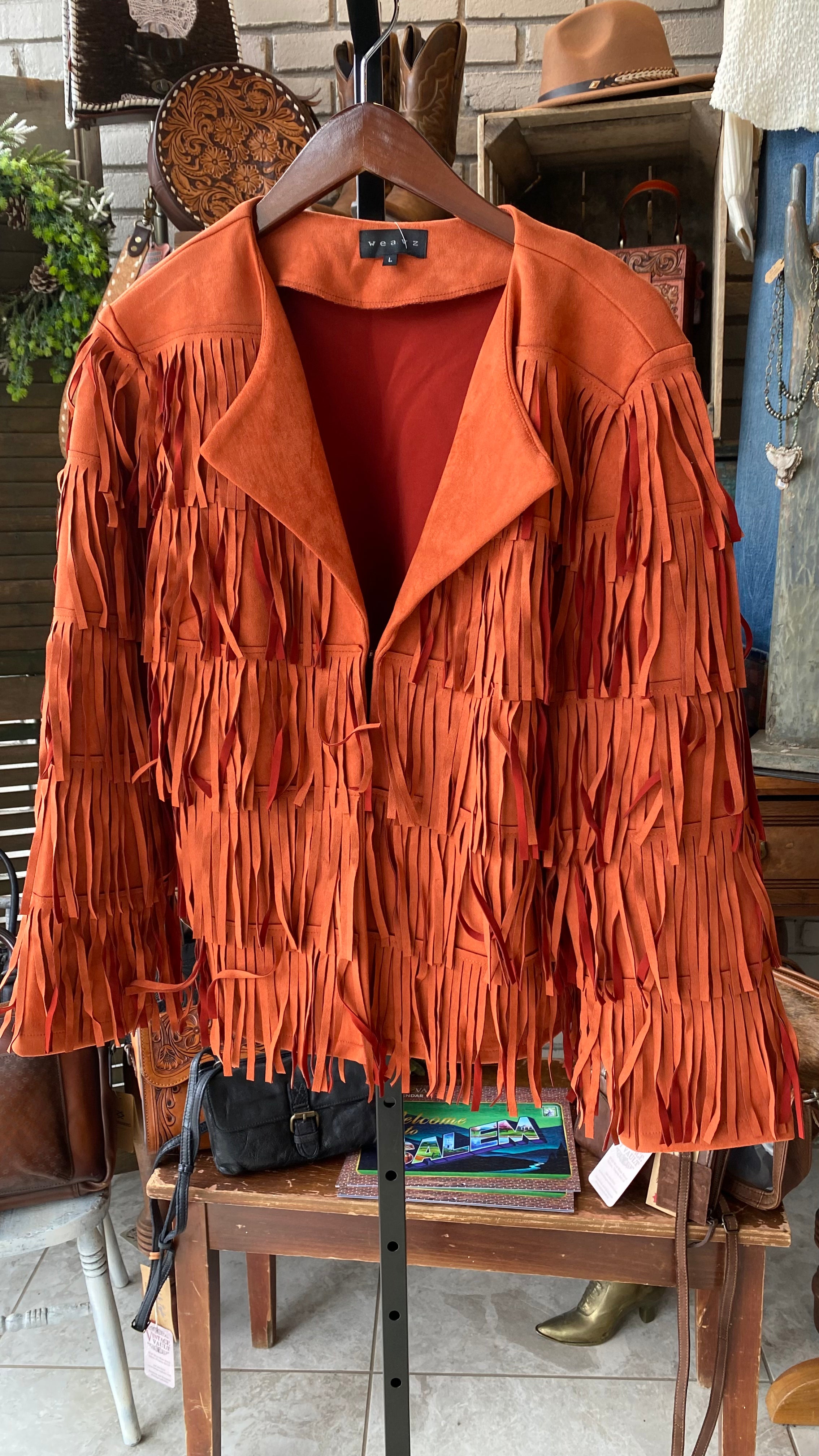 Fringe Cardigan L & XL