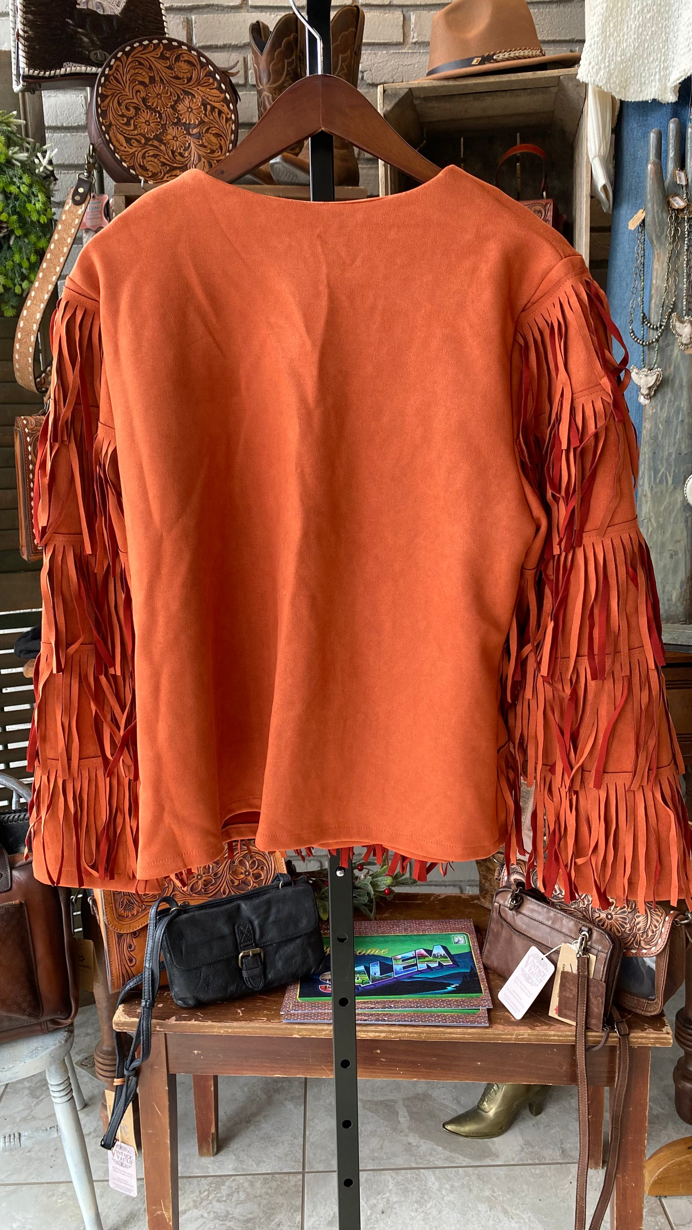 Fringe Cardigan L & XL