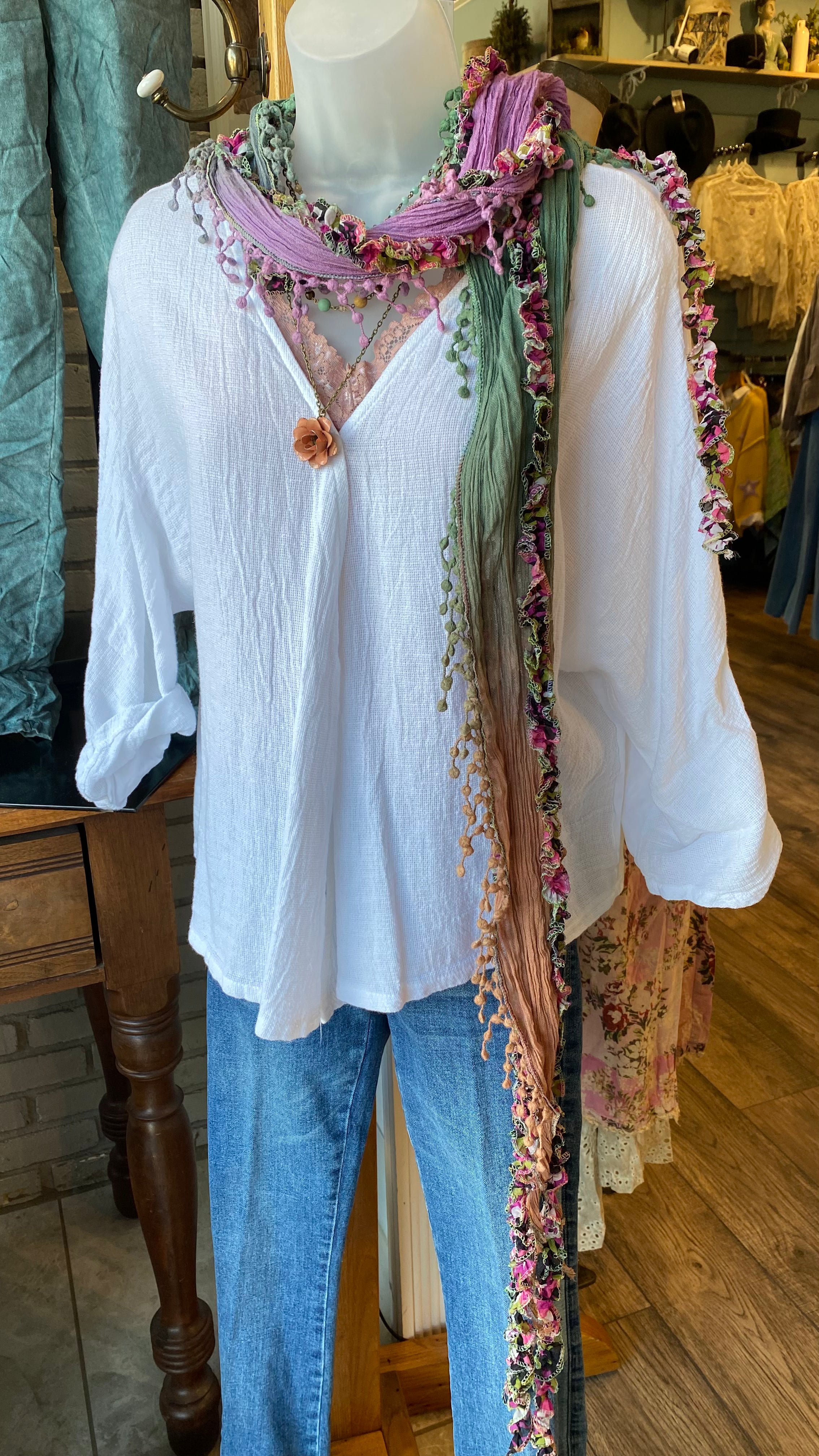 Mango Monkey Scarf