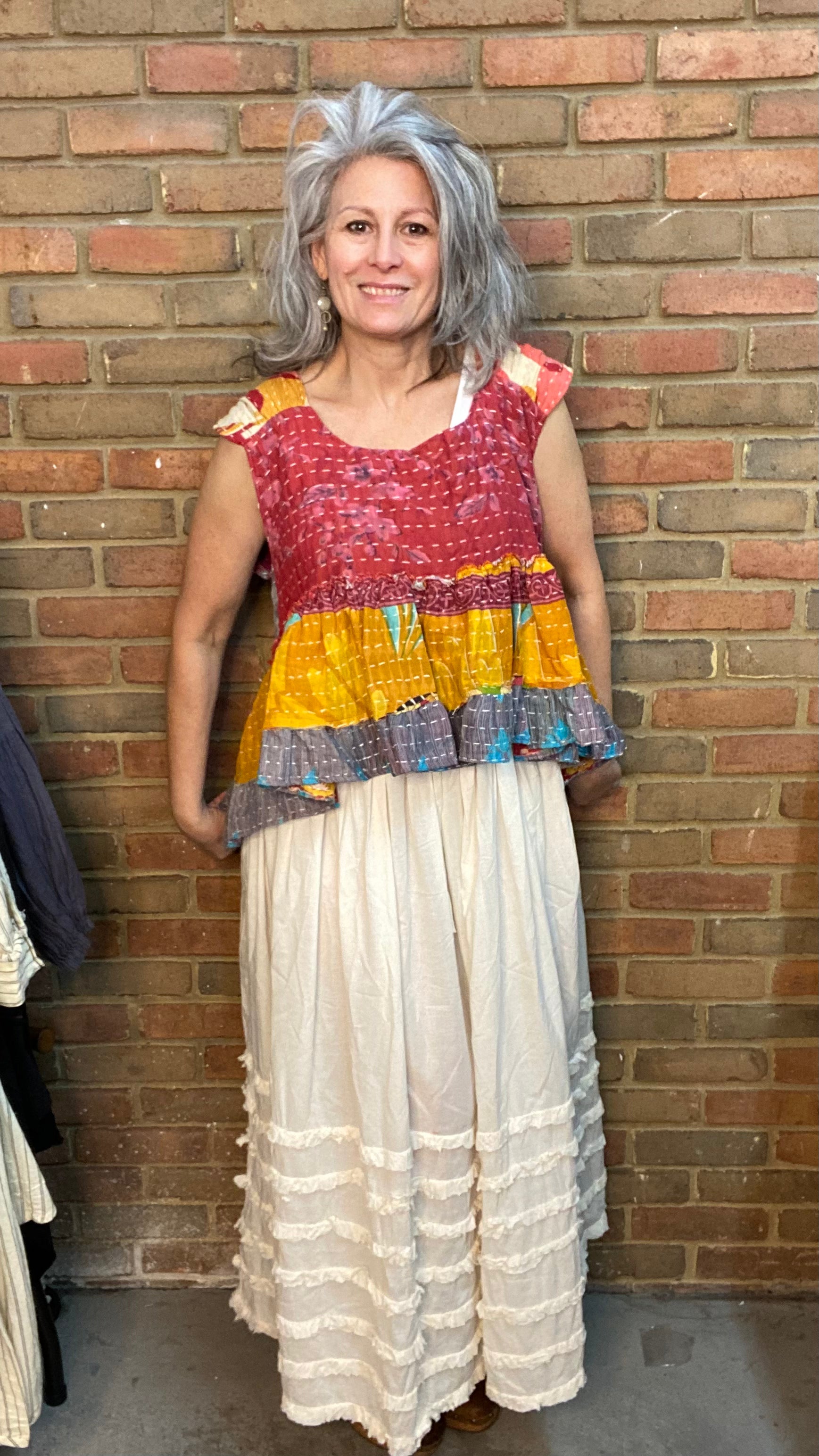 Plain Jane Ruffle Skirt