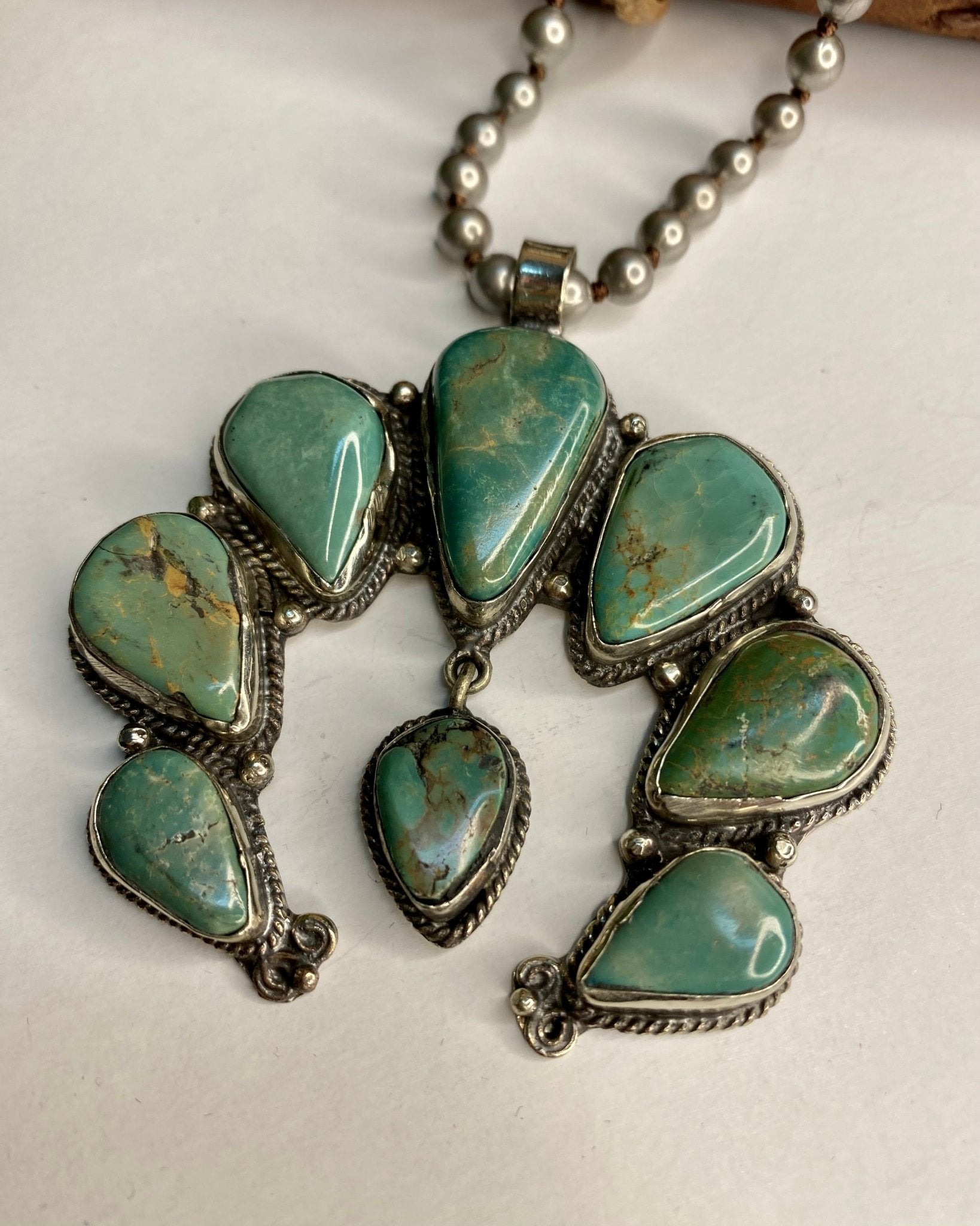 Naja on Ball Chain Necklace - Vintage Vault Boutique