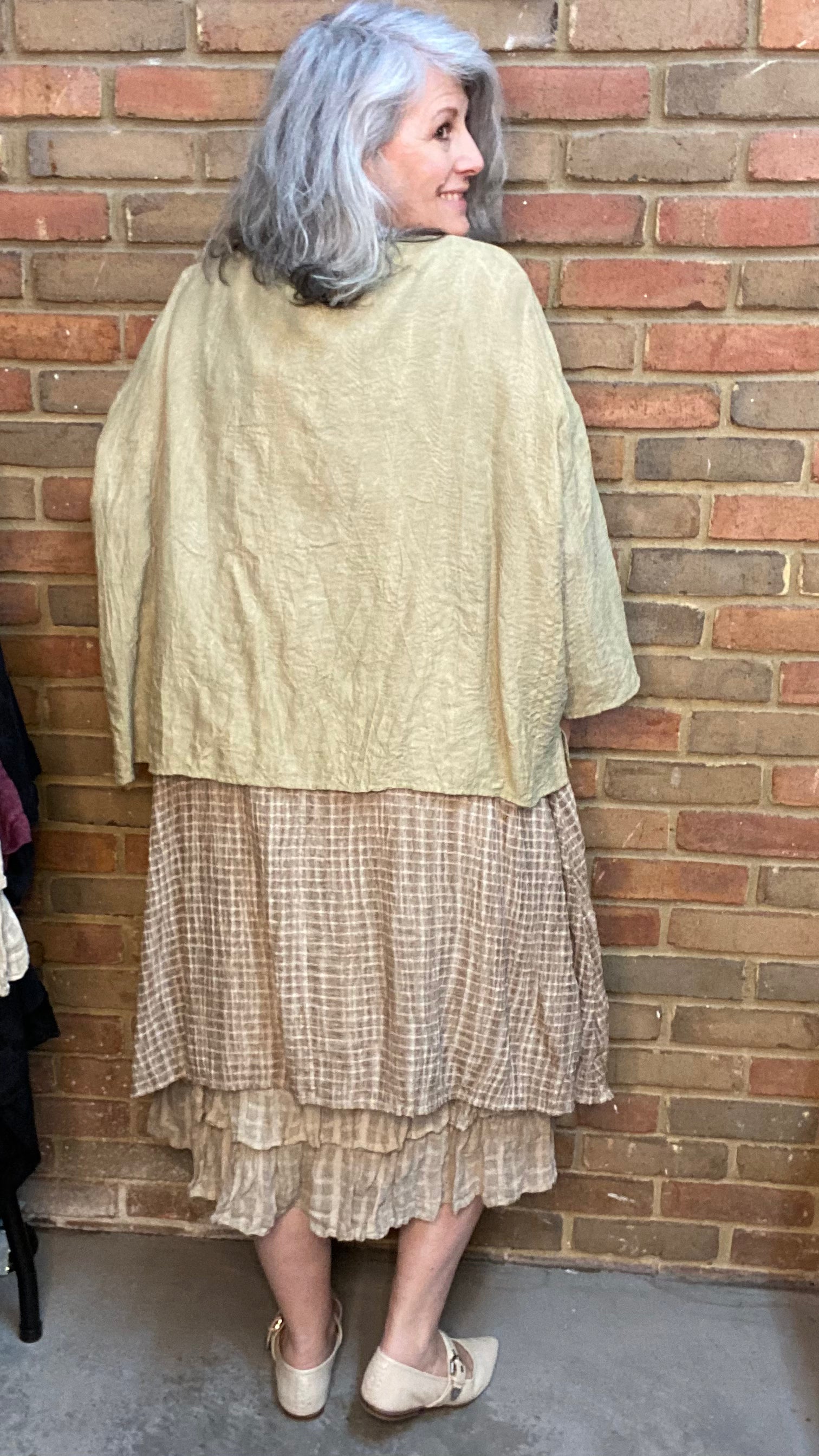 Ivory Swirl Top