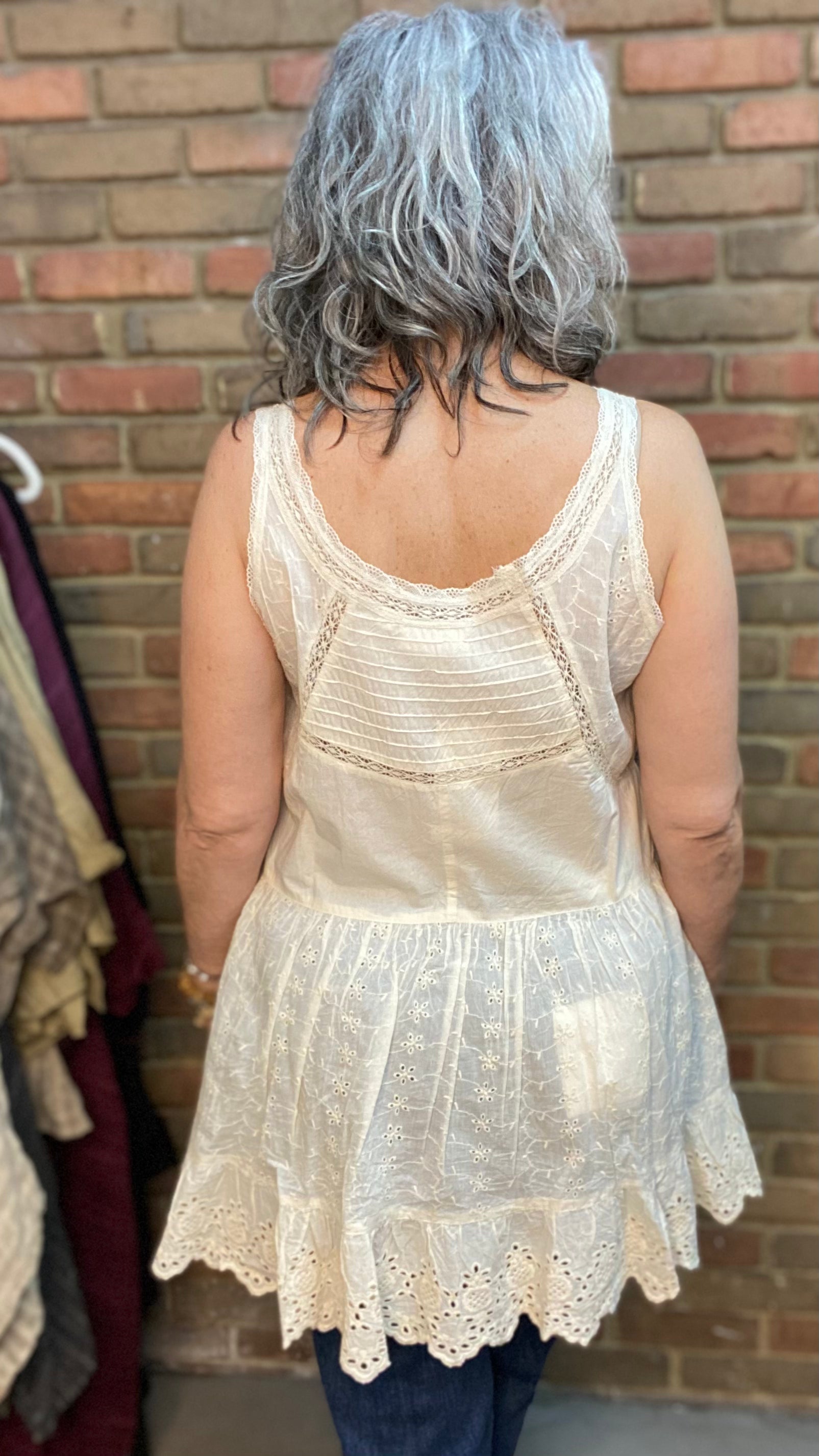Lace Camisole Ivory