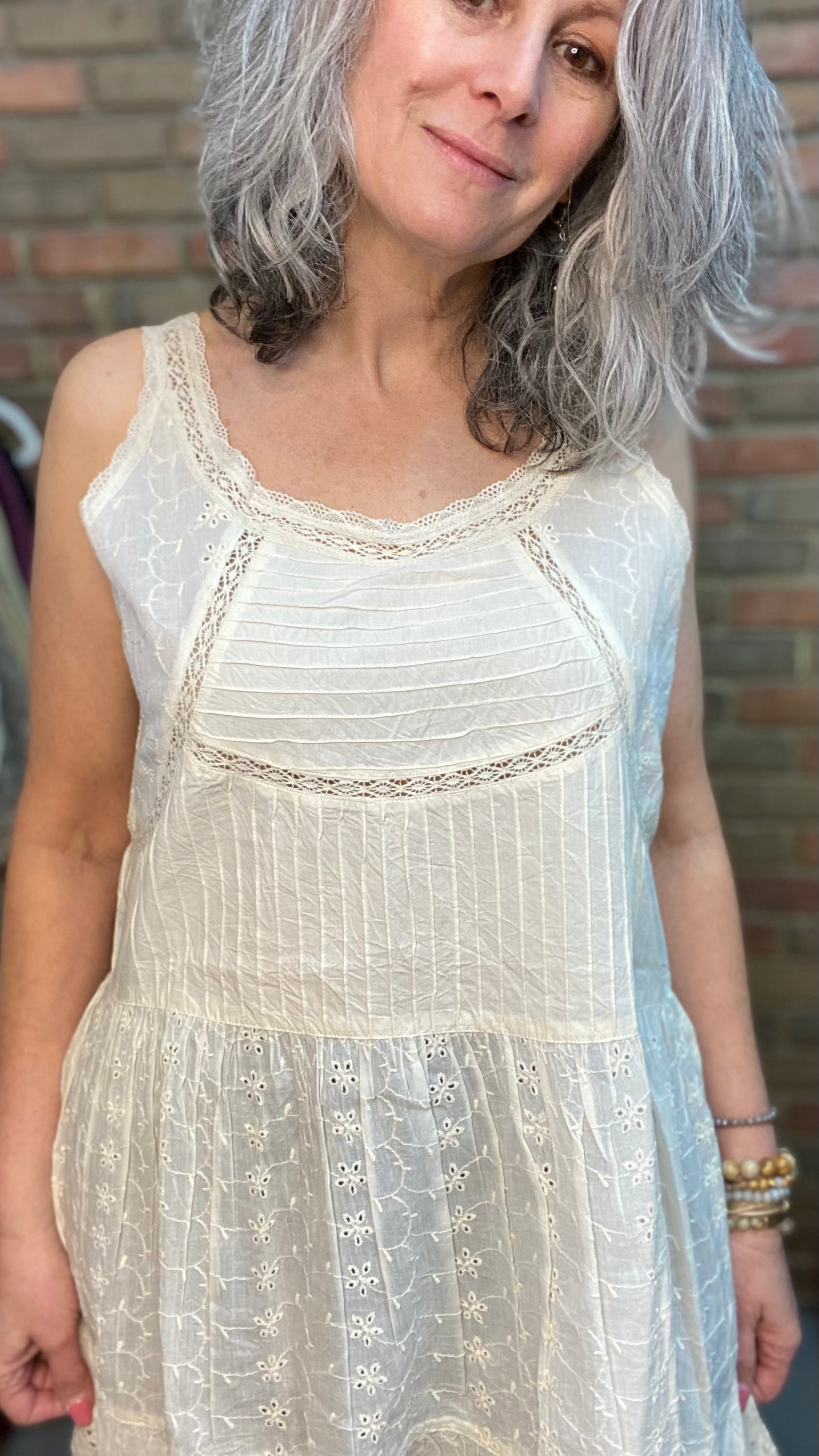 Lace Camisole Ivory