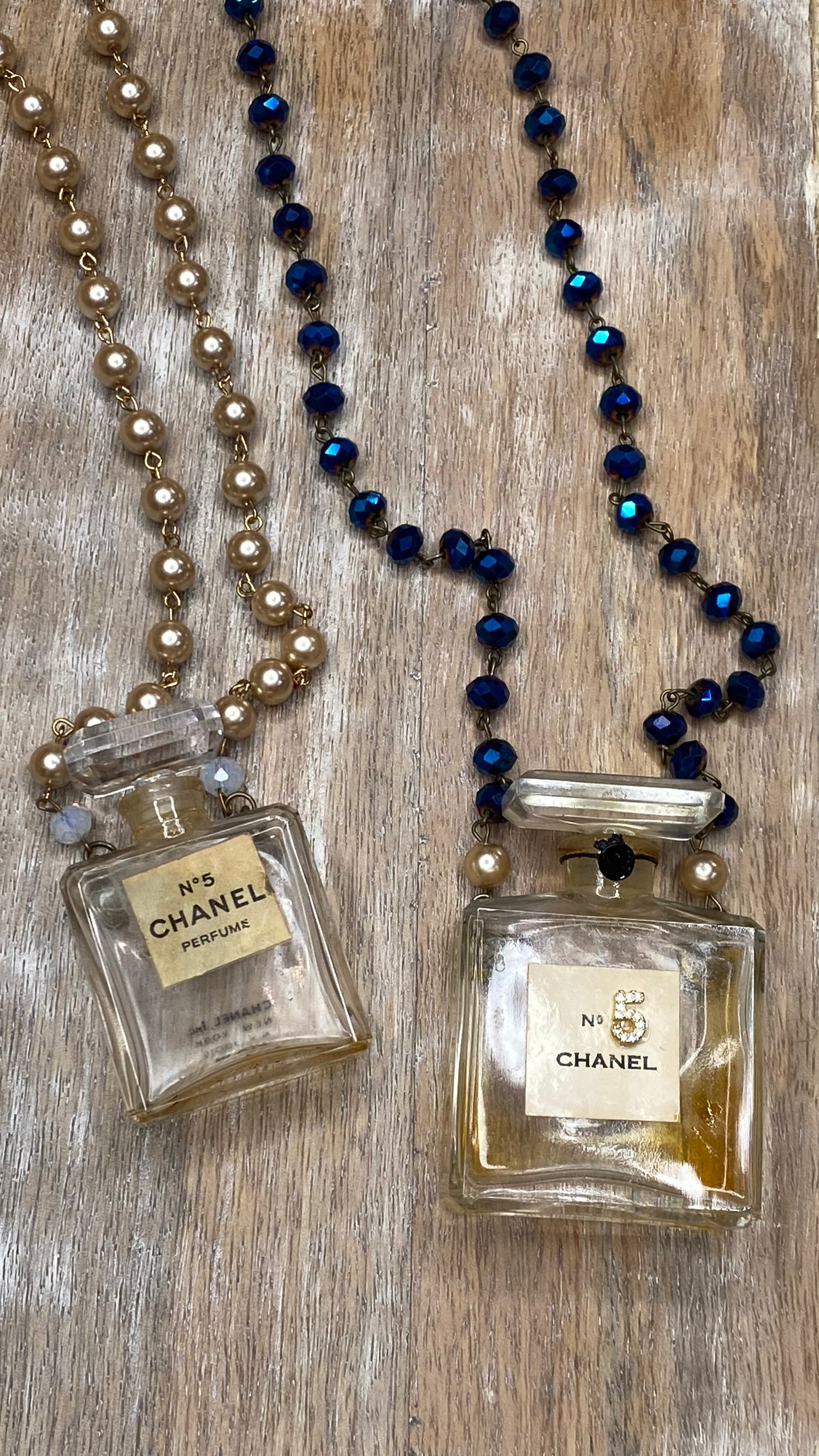 Chanel Perfume Bottle Necklace