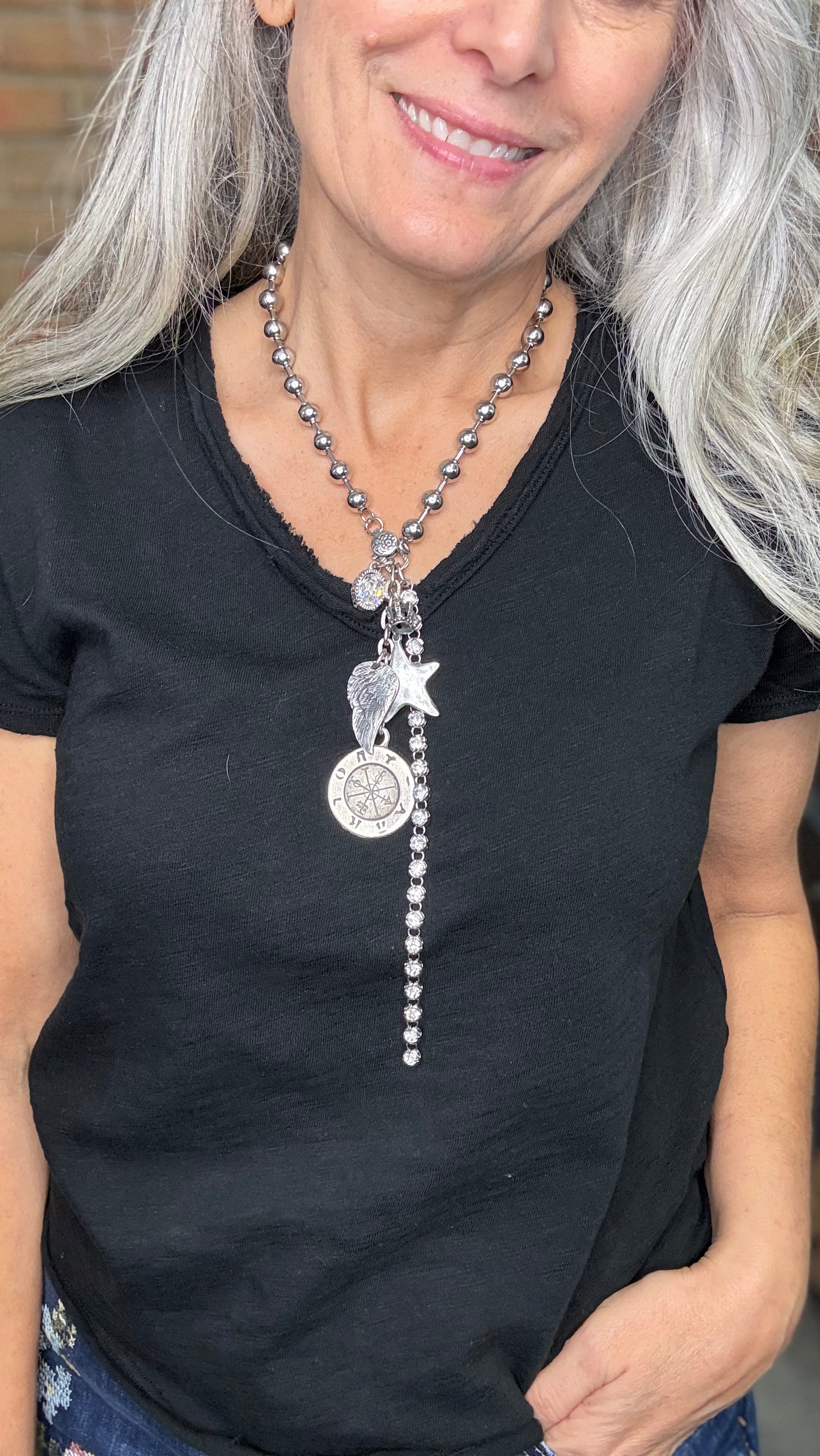 Zodiac Multiple Charm Necklace