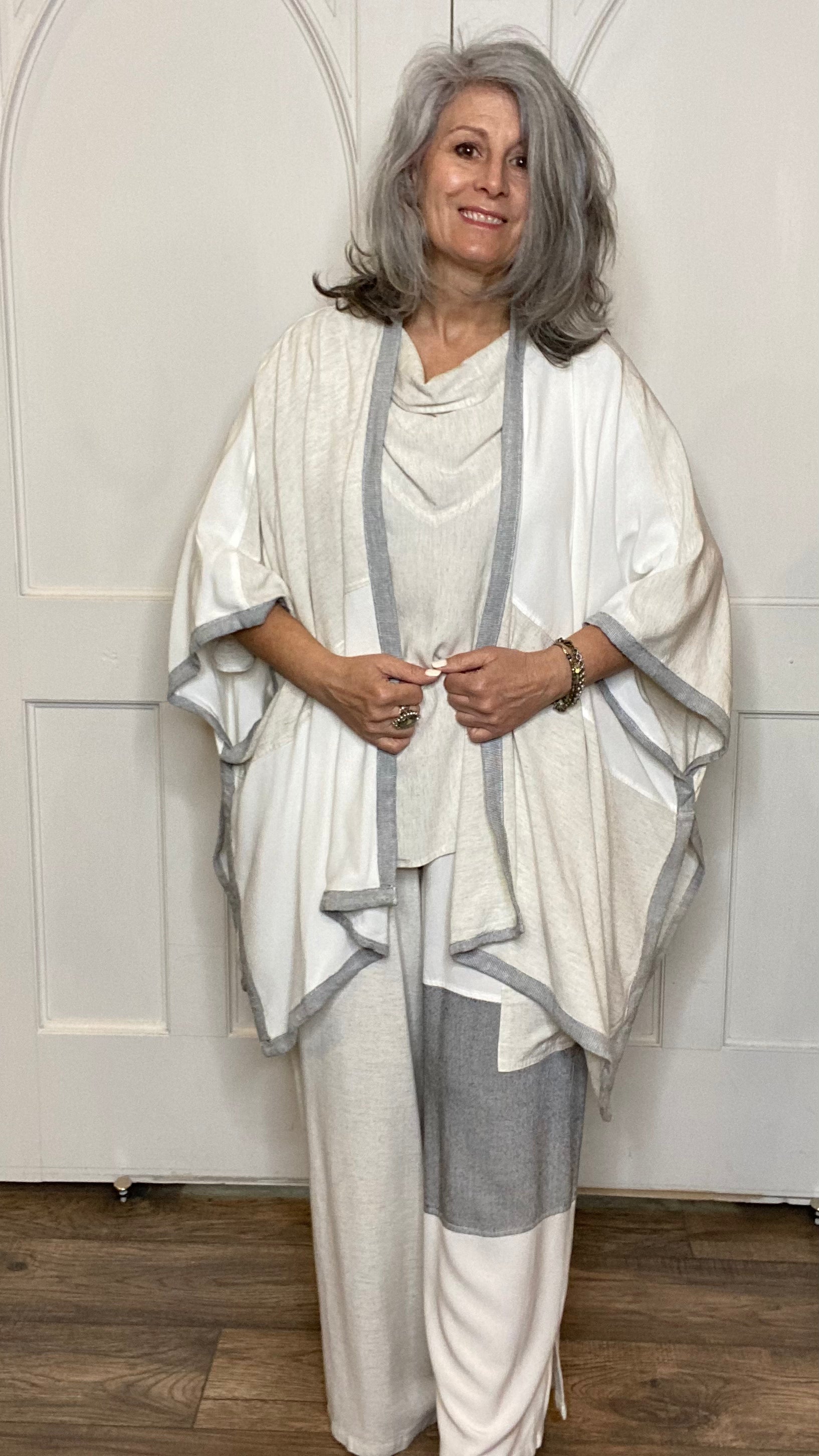 Sousdi Lenin Cowl Neck Top