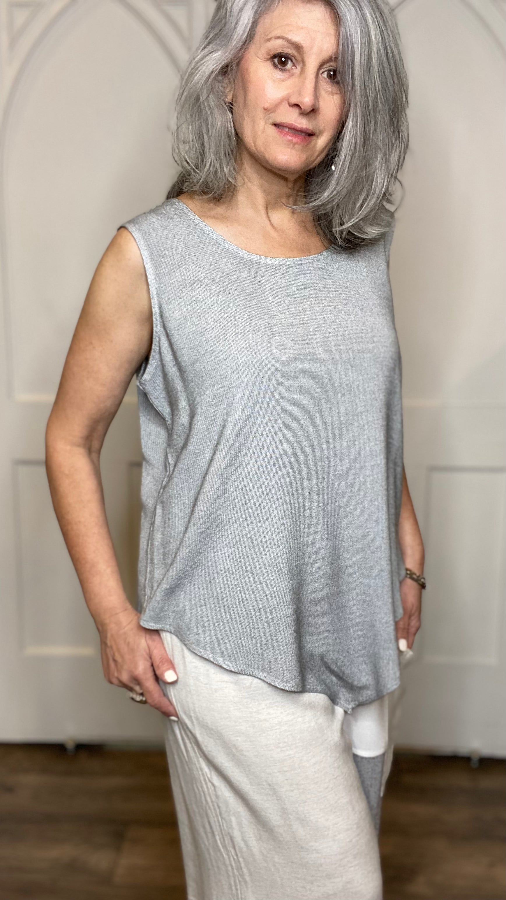 Pointed Tank Top