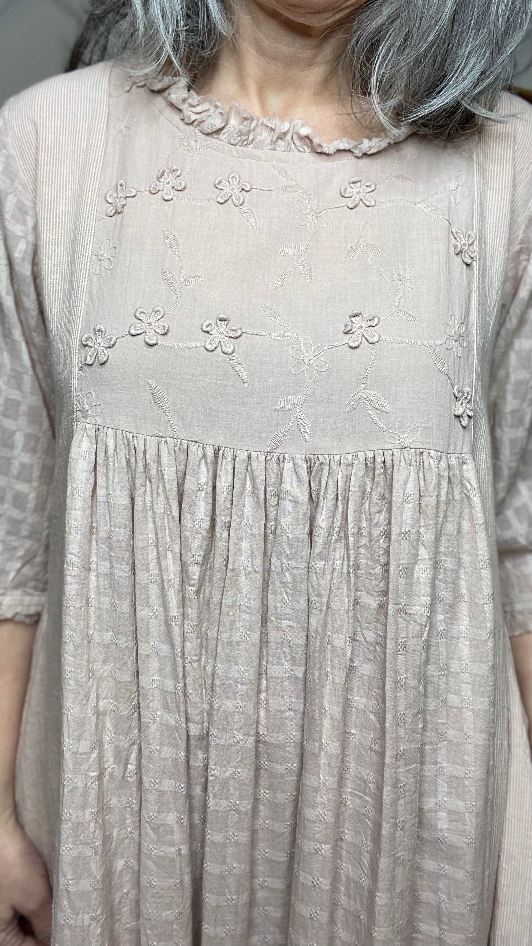 Maina Dress Coat Pink