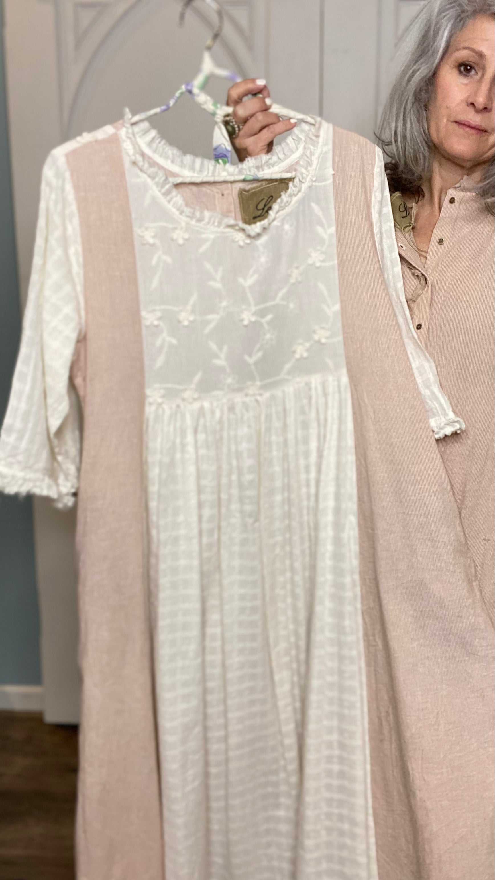 Maina Dress Coat Pink
