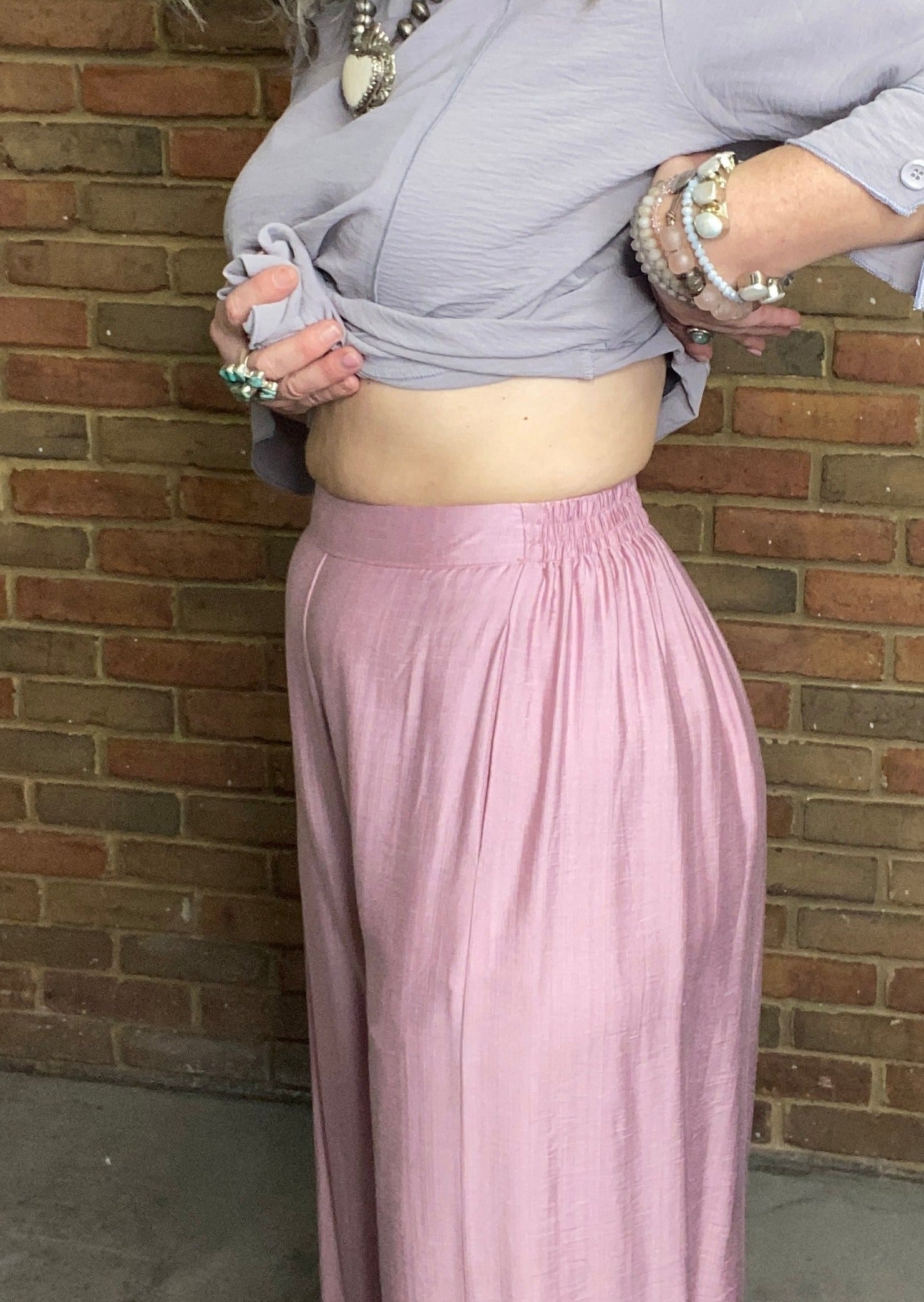 Pink Lantern Pant