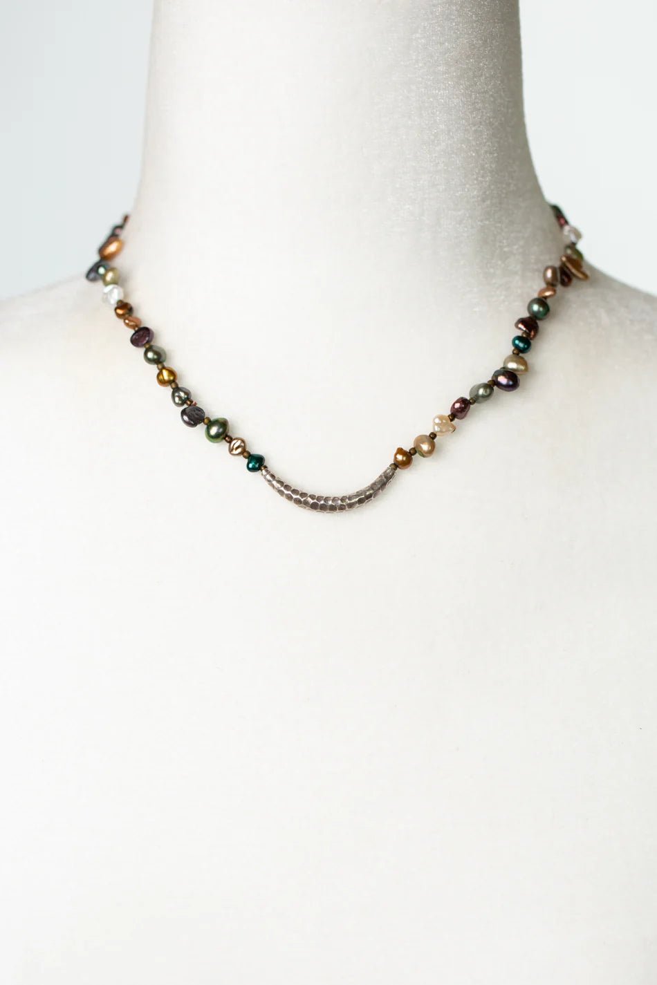 Imperfect Freshwater Pearl Necklace N001 - Vintage Vault Boutique