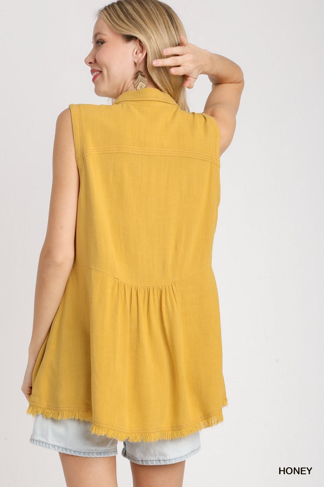 Stitch & Fray Tunic Tank Top Honey