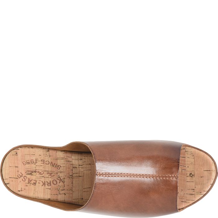 Yazmin Dark Brown Cognac