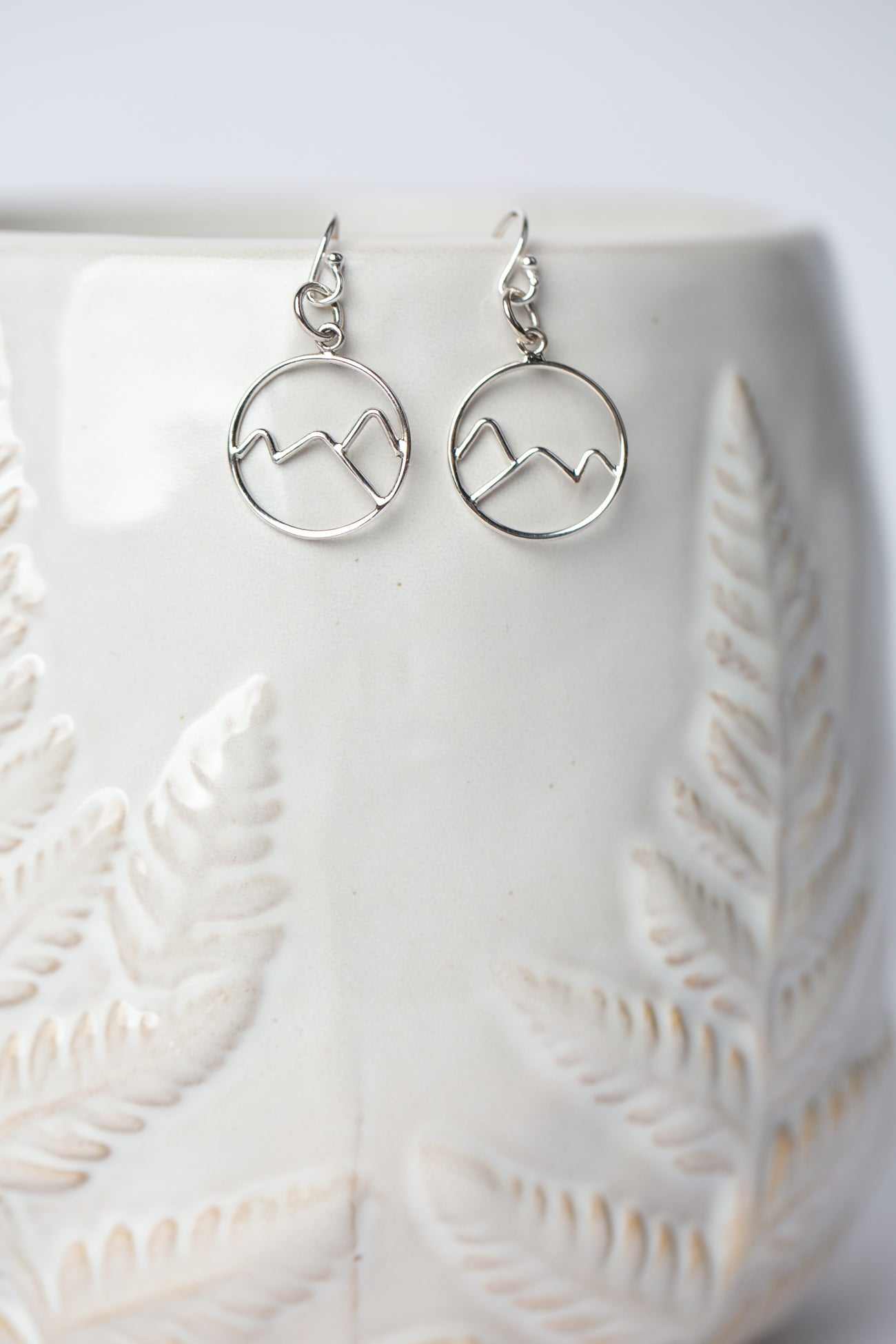 Mountains Sterling Silver Earrings E003
