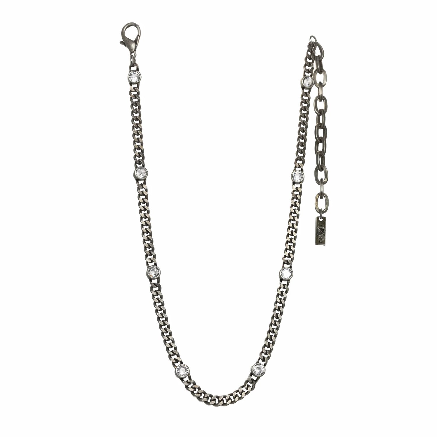 Owen Necklace in Antique Silver