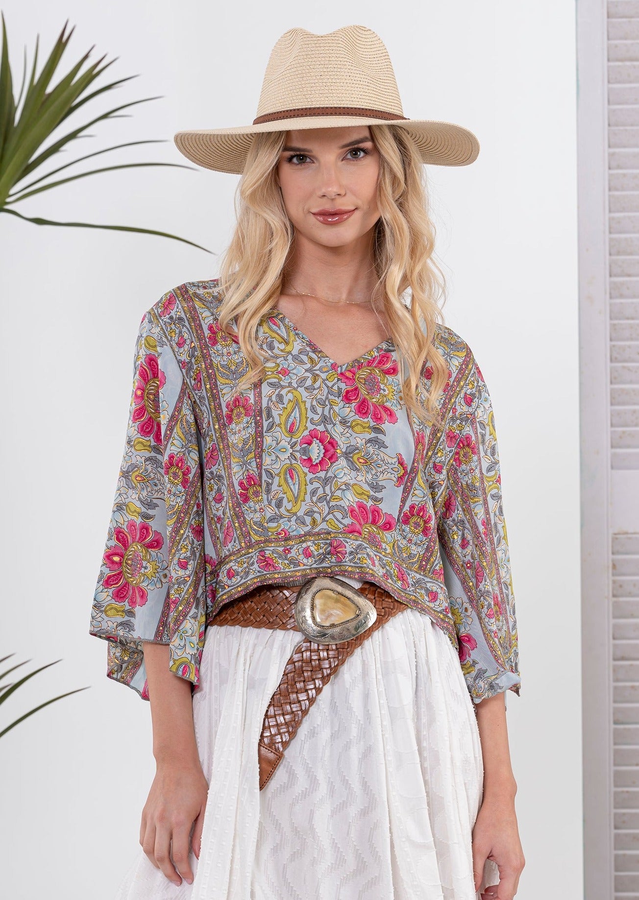 Naomi Cross Back Top M/L