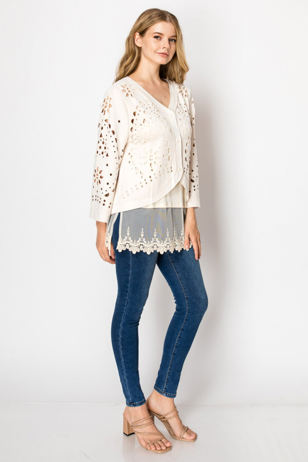 Faux Suede Short Cut Jacket