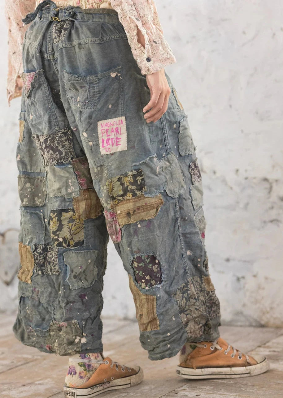 Pants 652 Linen Dani Blues Denims