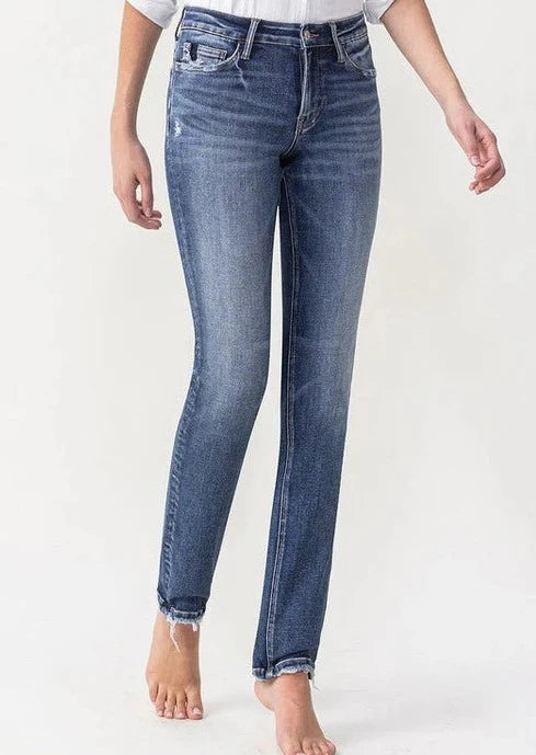 Mid Rise Straight Jean - Pleasantly