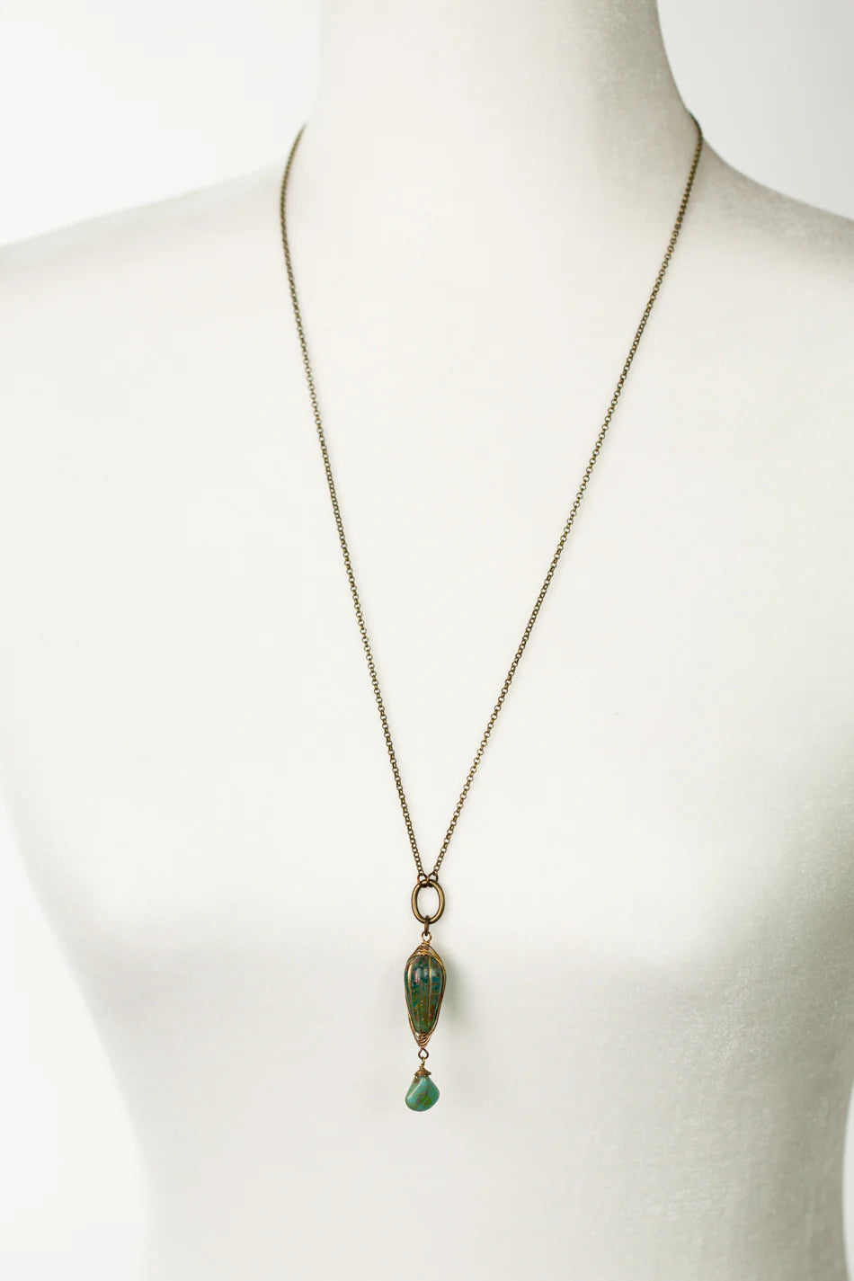 Rustic Creek Simple Necklace