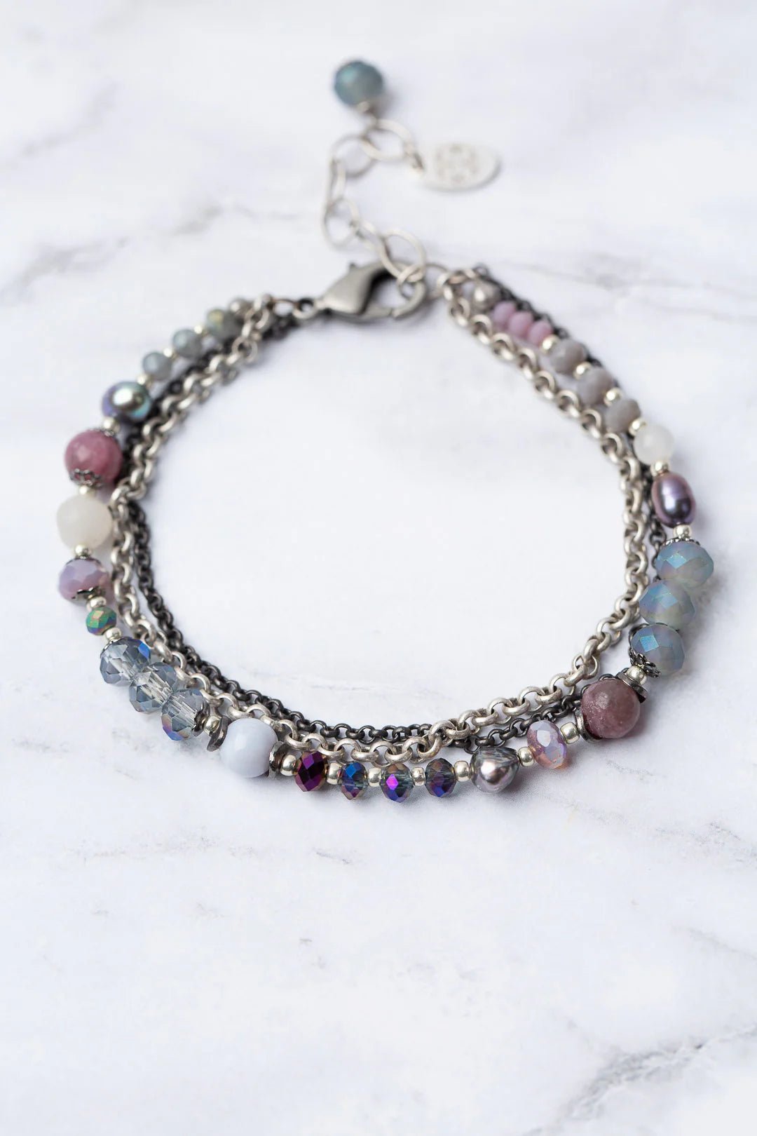 Reflections Multistrand Bracelet B020 - Vintage Vault Boutique