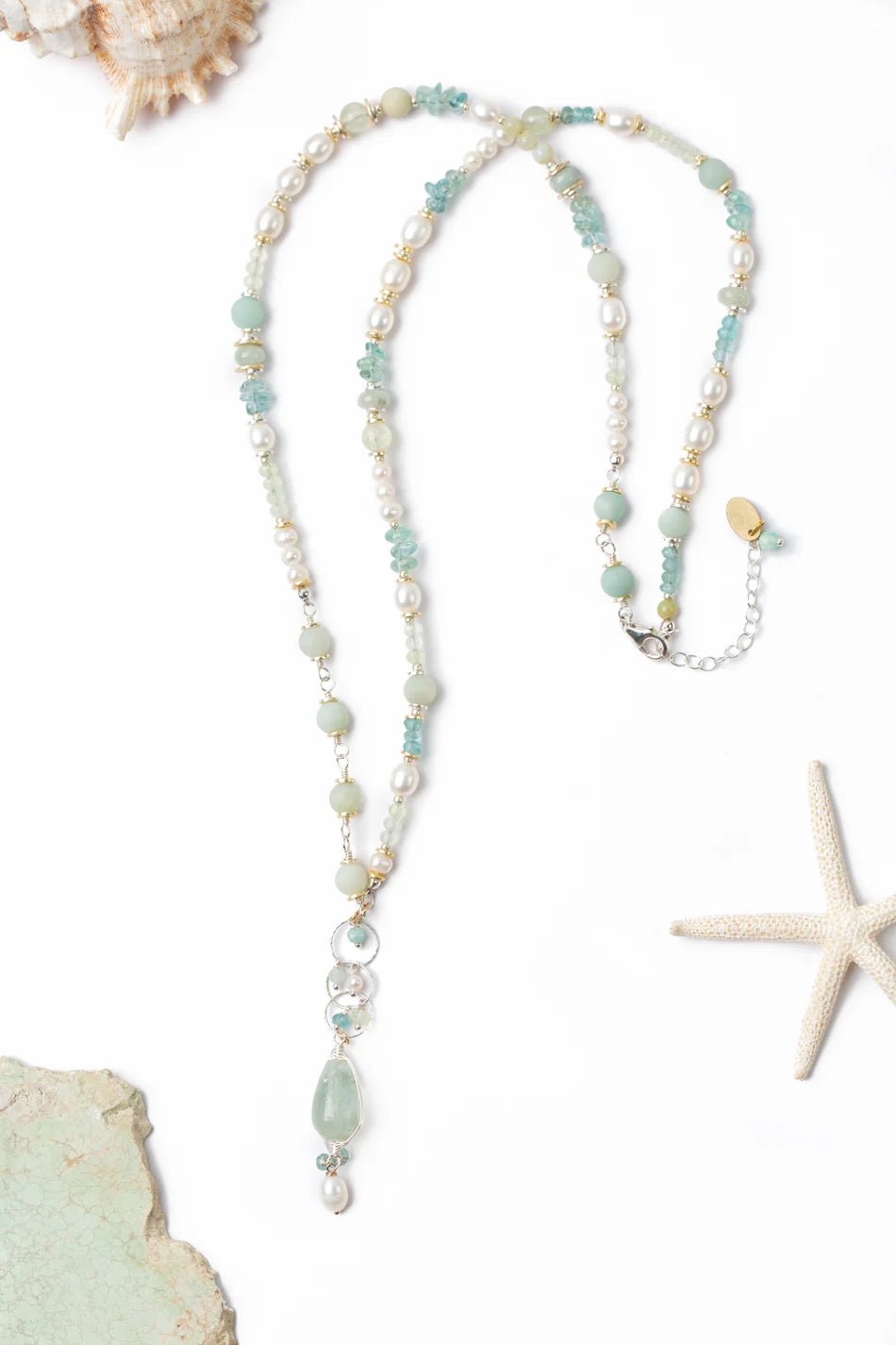 Serenity Pendant Necklace N033-3 - Vintage Vault Boutique