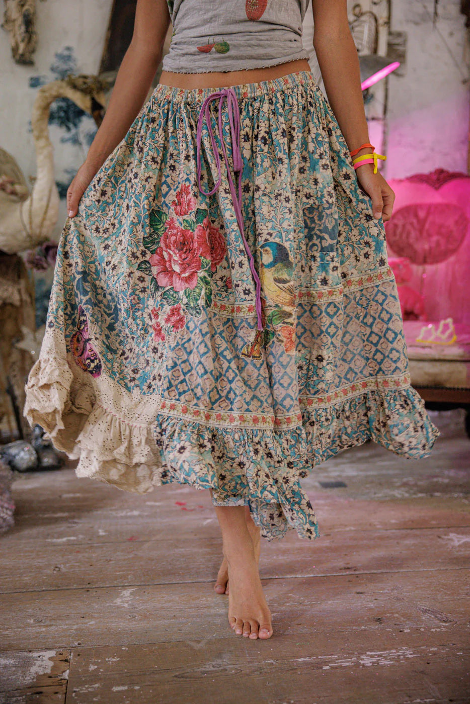 Skirt 233 Anselma Skirt Blue Eyes