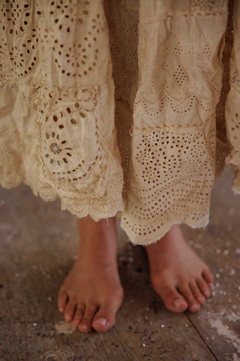 Skirt 237 Eyelet Patchwork Pissarro Skirt