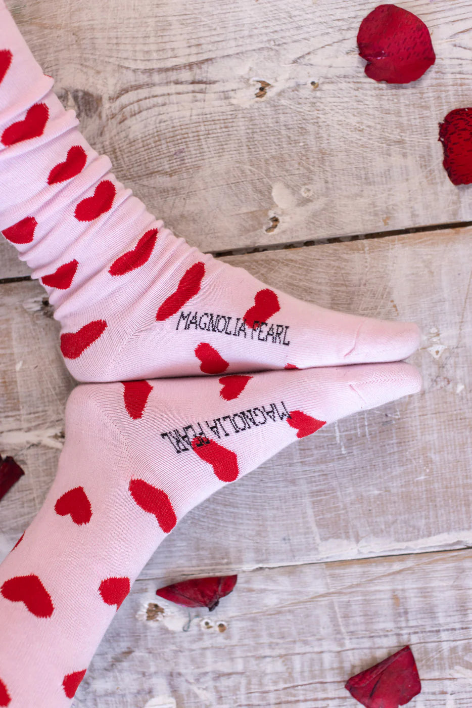 Sock 062 MP Over The Knee Heart Socks