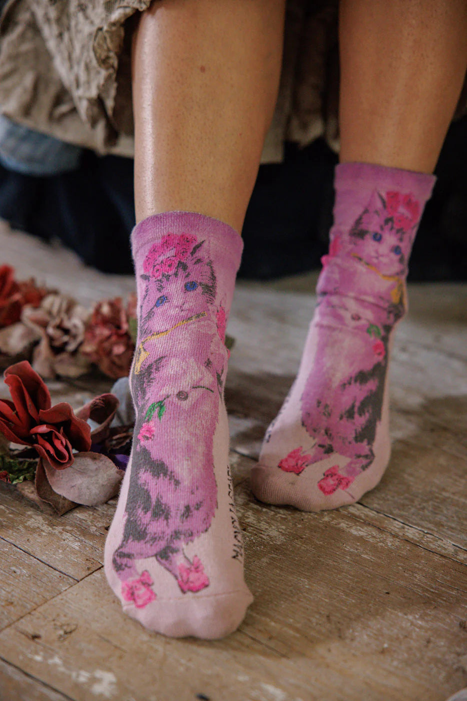 Sock 174 Margaret MP Socks Allium Dip Dye