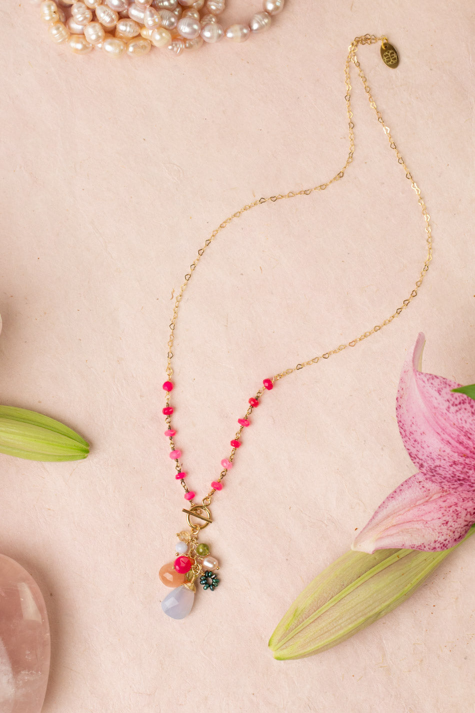 Splendor Cluster Necklace N002