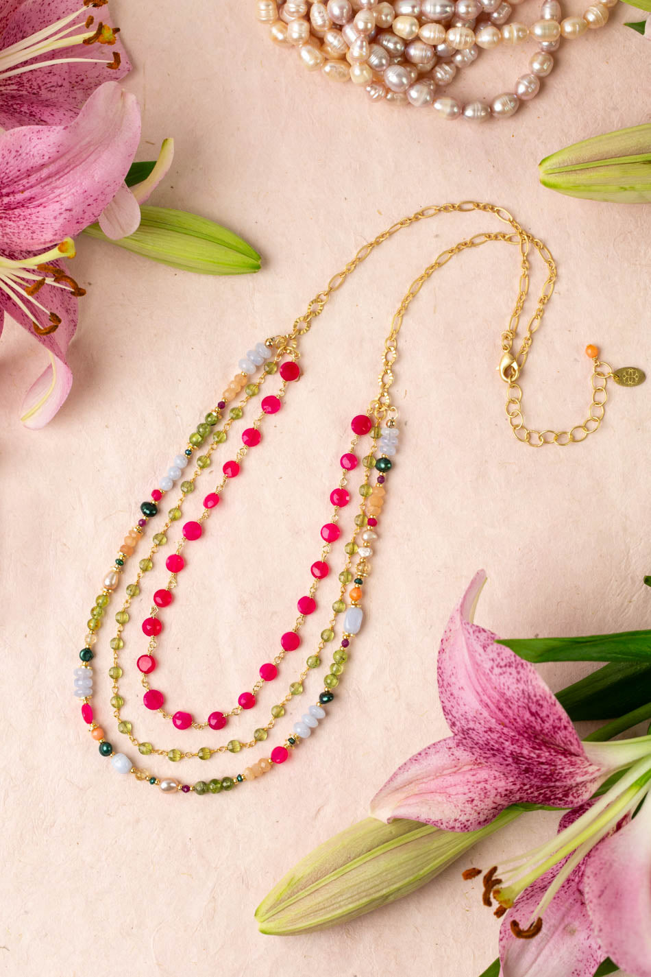 Splendor Multistrand Necklace N003