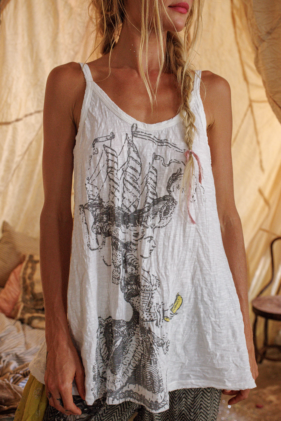 Tank 423 Bananas Por Vida Lana Tank True