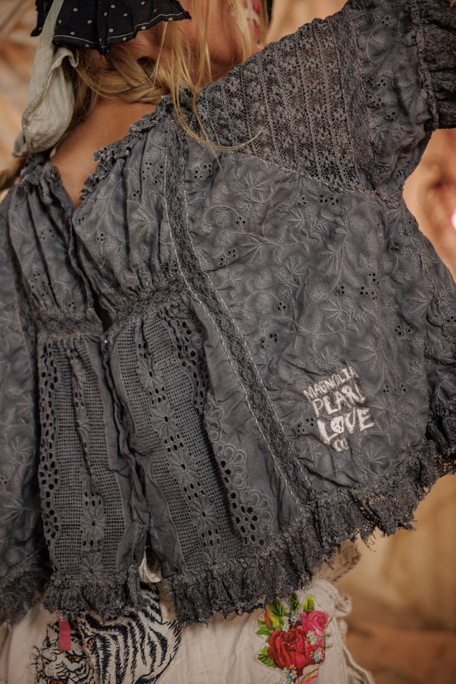 Top 2280 Lace Work Gabriella Blouse Ozzy