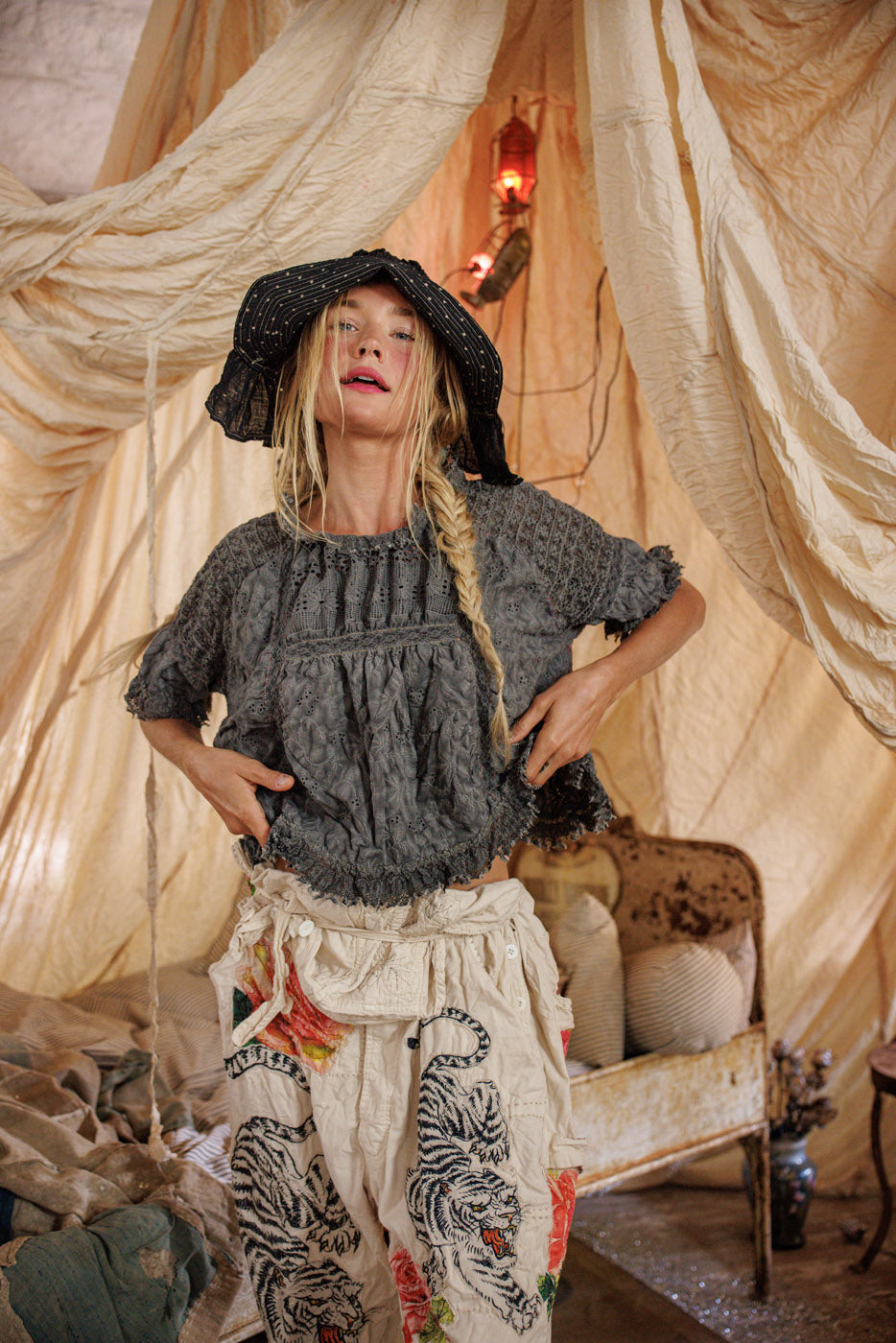 Top 2280 Lace Work Gabriella Blouse Ozzy