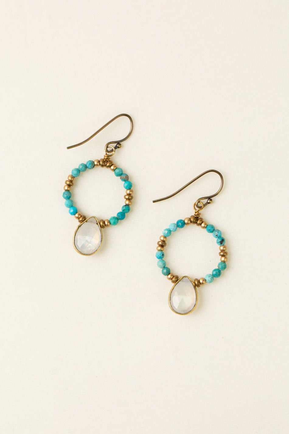 Transcend Turquoise Earrings E018