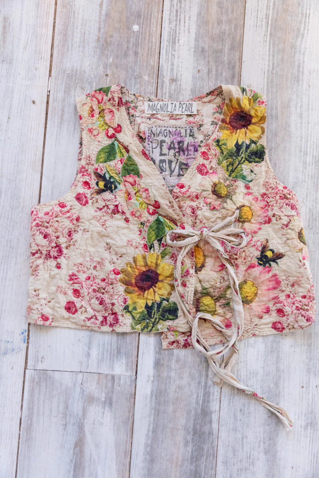 Vest 058 Applique Nikha Vest Ashbury