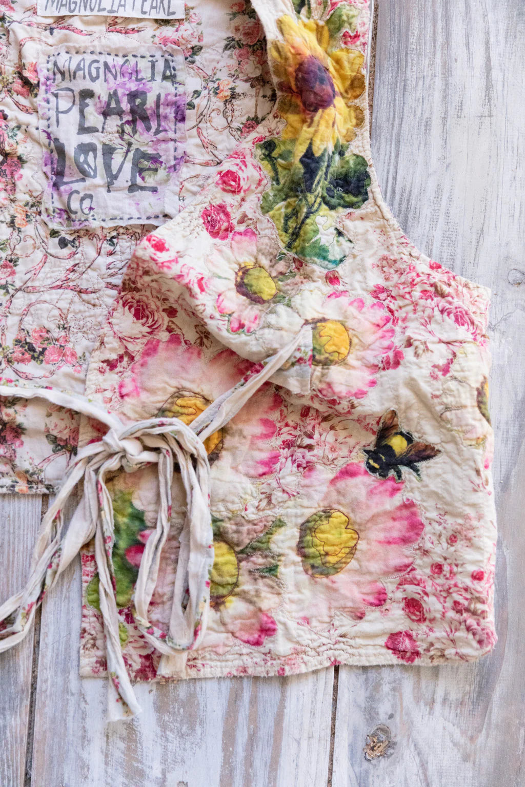 Vest 058 Applique Nikha Vest Ashbury