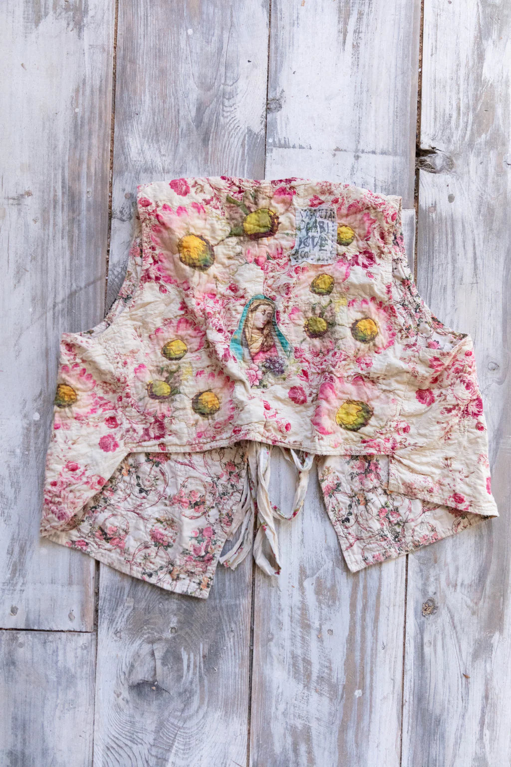 Vest 058 Applique Nikha Vest Ashbury