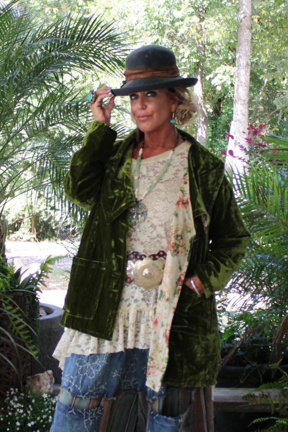 Evening Whisper Velvet Jacket