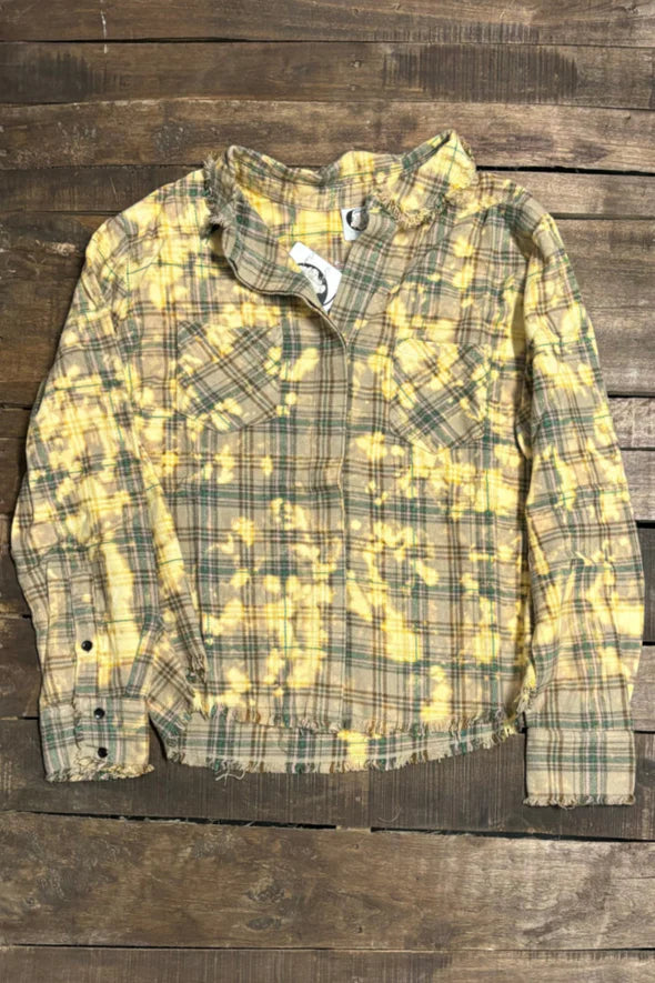 Afternoon Breeze Flannel - Taupe