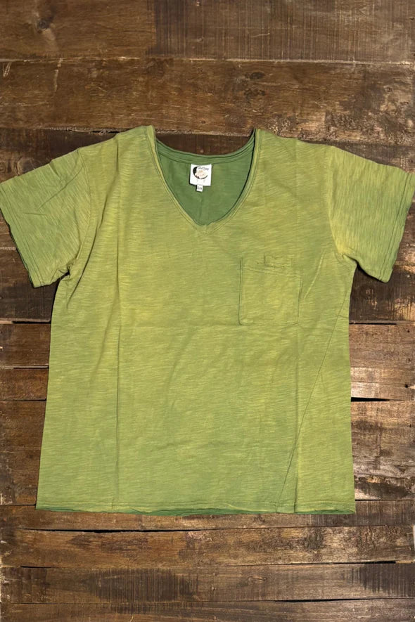 Moon Dance V-Neck Olive
