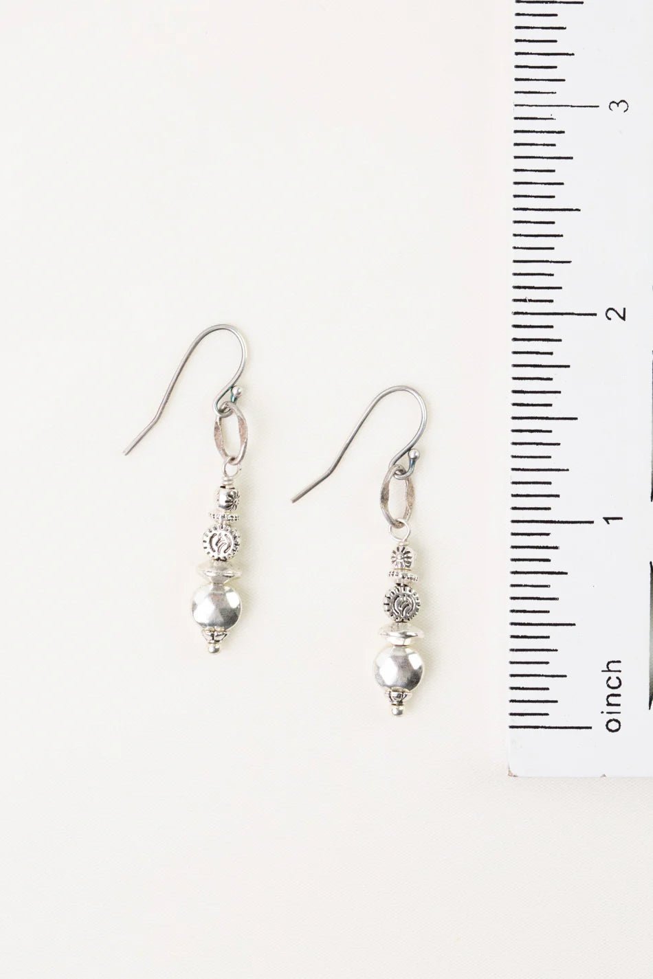 Windsor Castle Silver Findings Earrings E107 - Vintage Vault Boutique